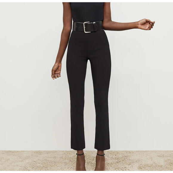 MM LAFLEUR black Foster straight cigarette pant sz 6